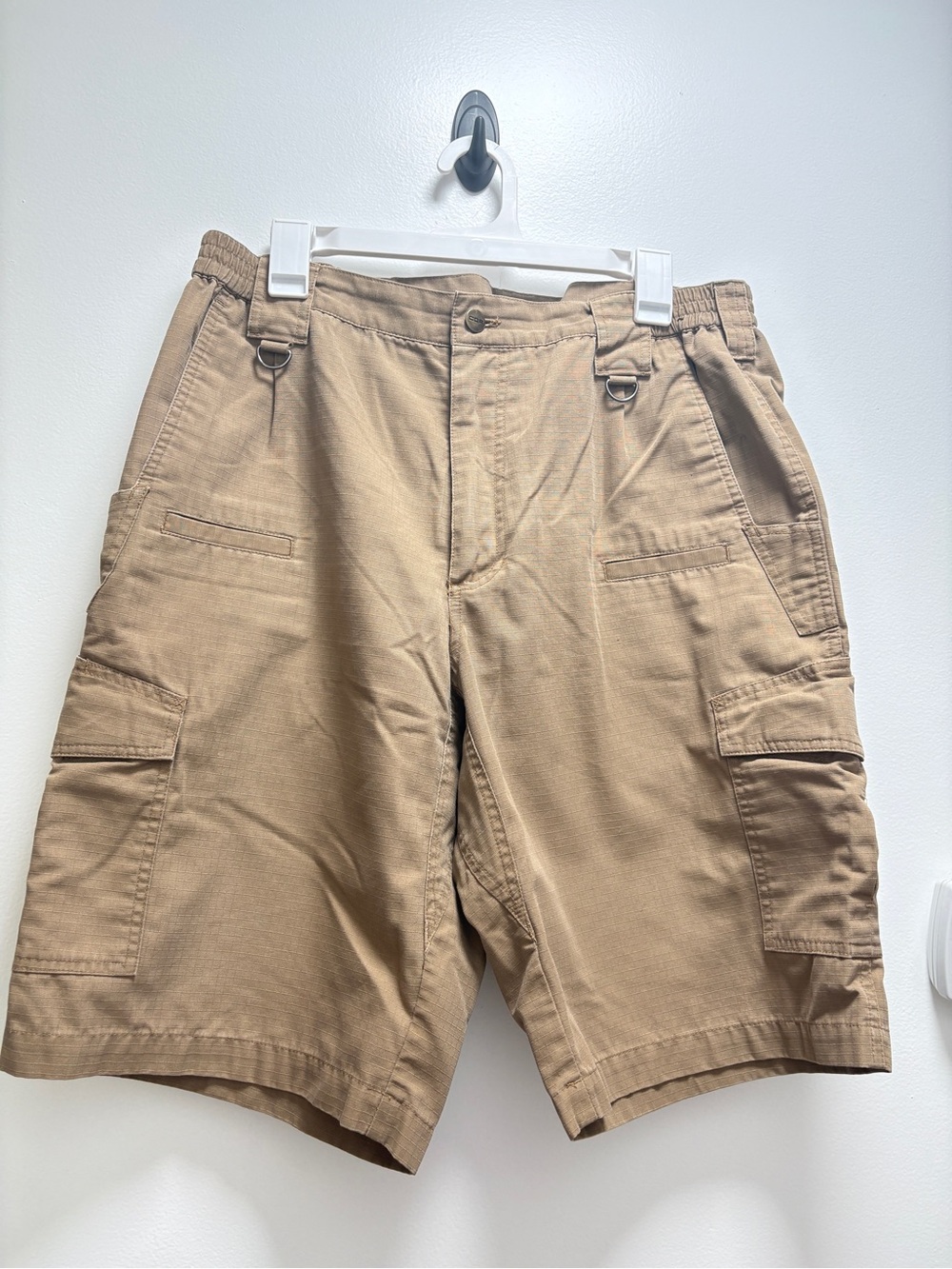 Men's Utility Tactical Cargo Shorts in Tan – Durable Everyday Style